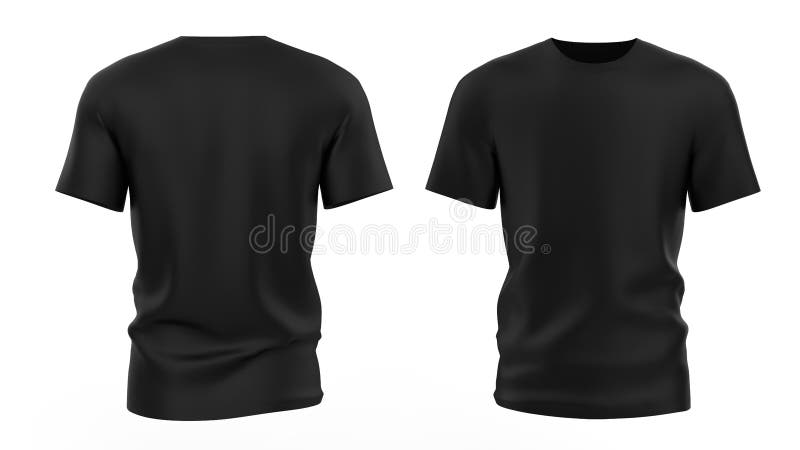 Round Collared Shirt Mock Up Stock Illustration - Illustration of cloth ...