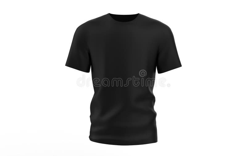 Round Collared Shirt Mock Up Stock Illustration - Illustration of ...