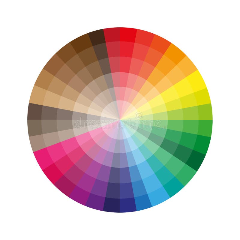 Warm and Cool Color Palette with Solid Colors 27338467 Vector Art at  Vecteezy