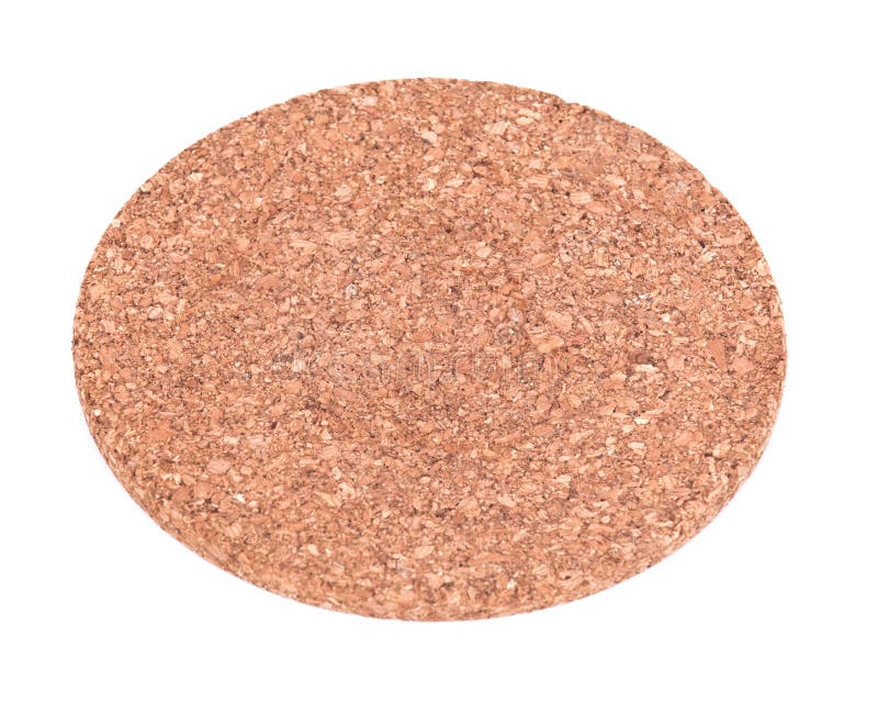 Round Cork Disk with Coloured Pins Stock Image Image of round