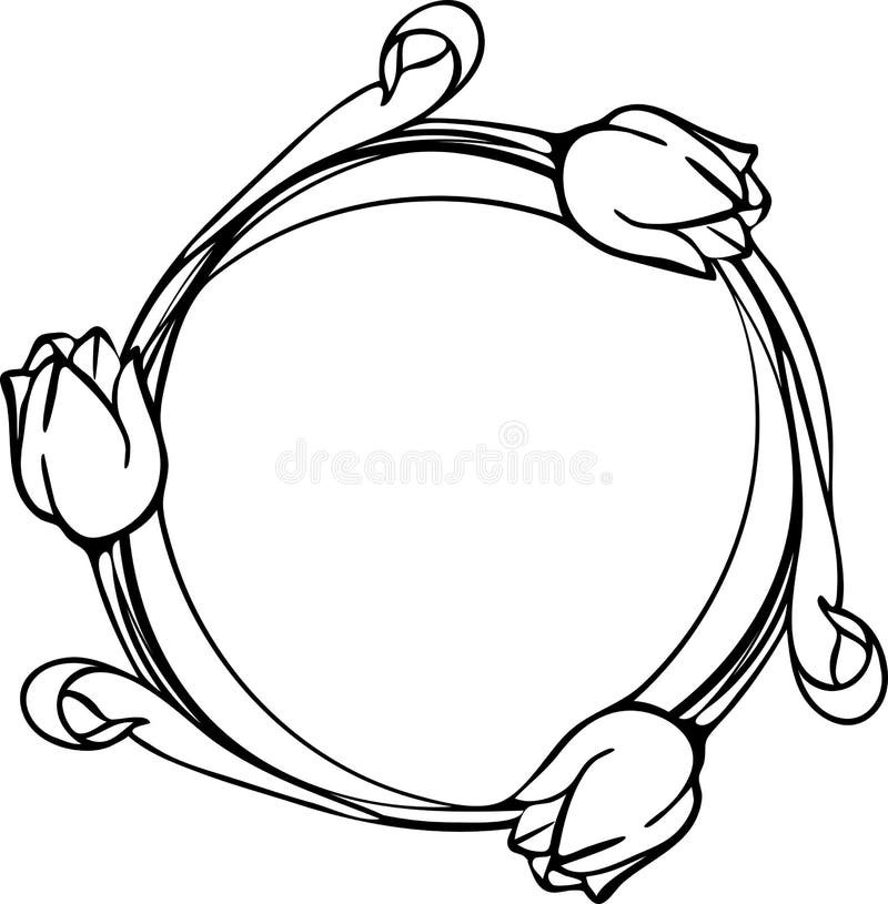 Featured image of post Circle Floral Border Svg