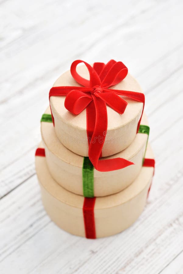 Round gift boxes stock photo. Image of paper, cute, copy 70050150