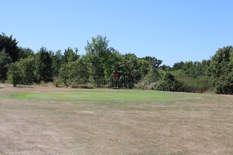 Round of Golf during Summer Stock Image - Image of pursuit, grass