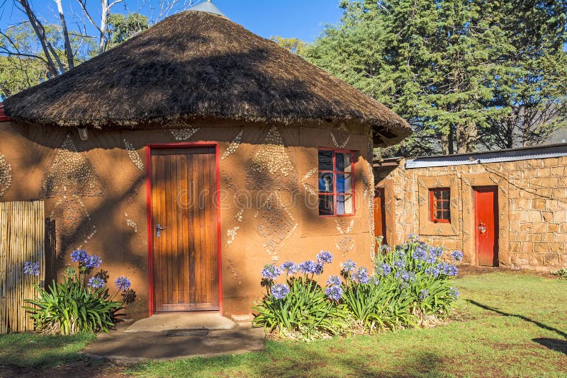 Round hut, Africa stock image. Image of culture, circular 36522703