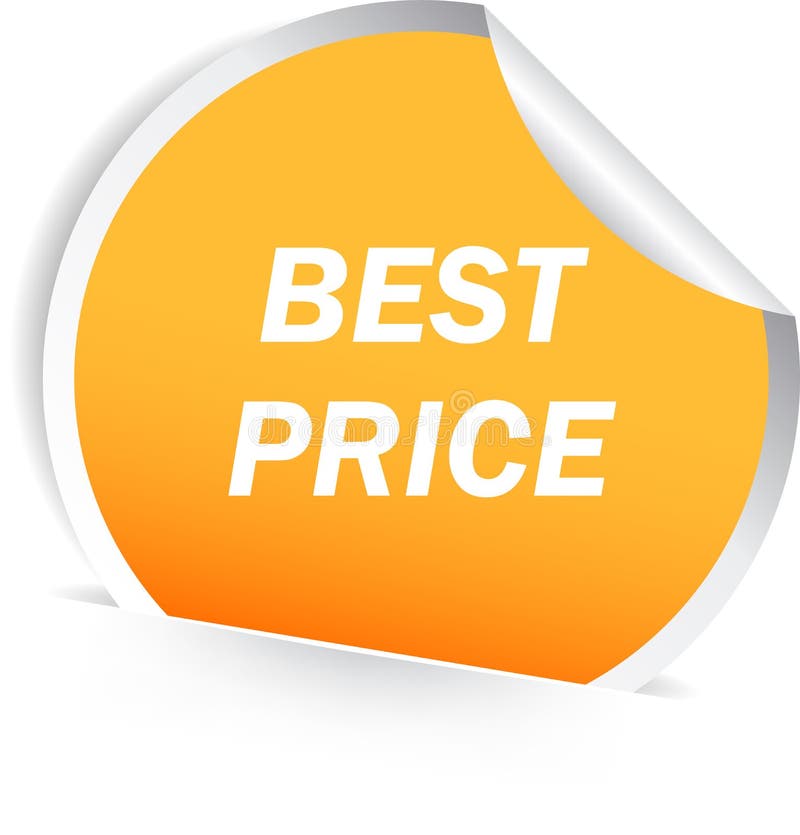 Best Price vector sticker stock illustration. Illustration of icons