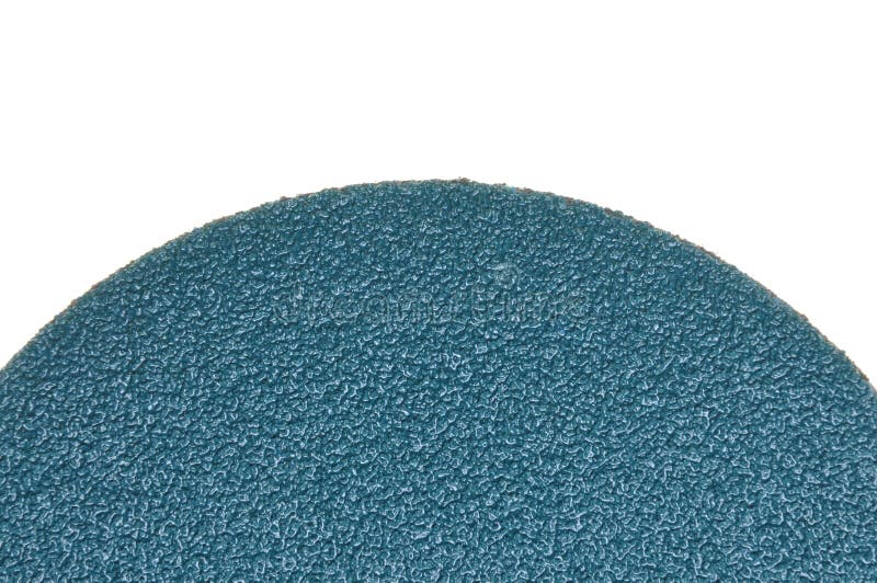 Round sandpaper stock photo. Image of abrasive, isolated 35842308