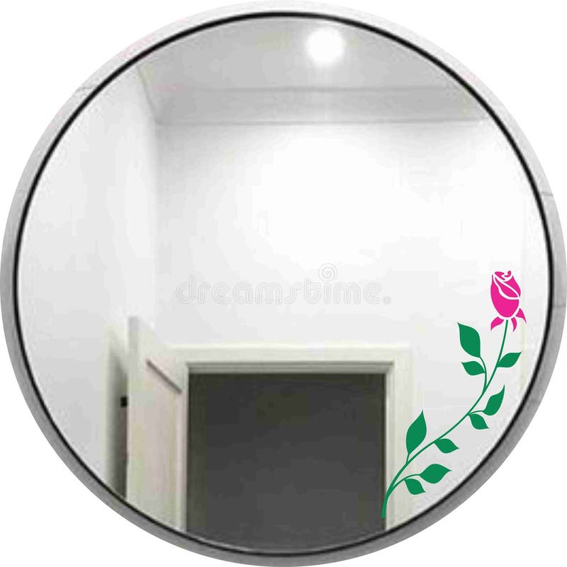 Glass etching stencil of Corner Design with a Heart. In category: Corners