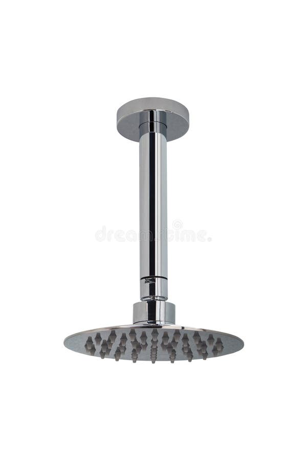 Round Shower Head stock image. Image of ceiling, washroom 59904053