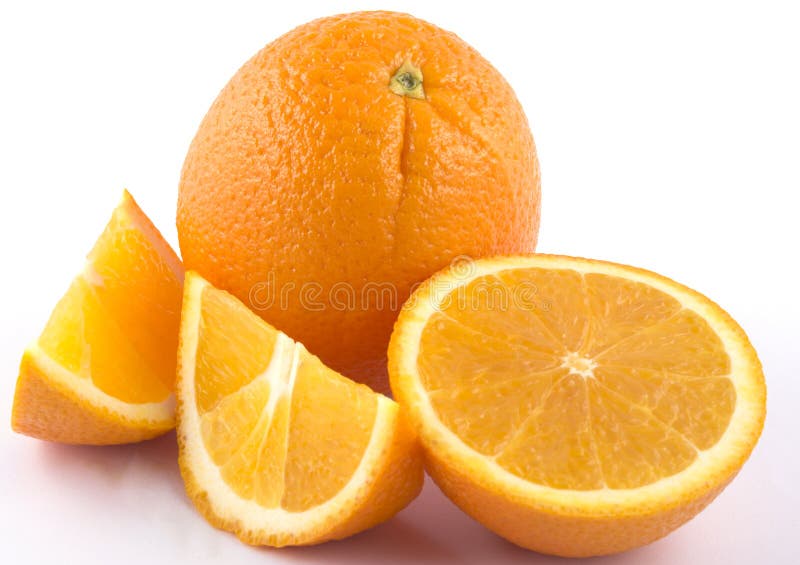 Round and sliced orange stock image. Image of round, orange 71588933