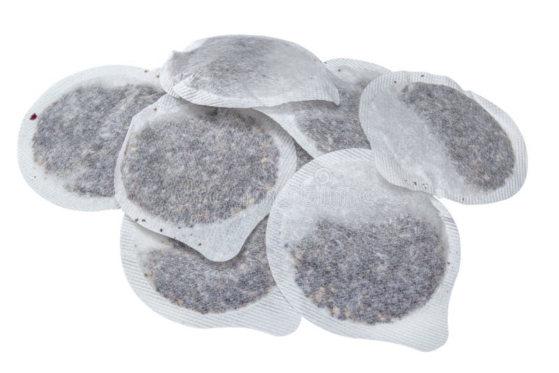 Round Tea bags stock photo. Image of isolated, kitchen 39471724