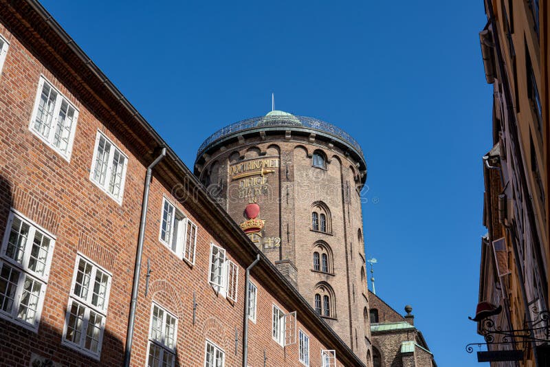 The Round Tower in Copenhagen Editorial Photo - Image of observatorium ...