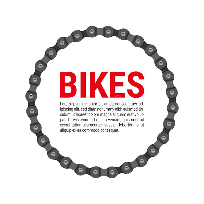 Motorcycle Chain Frame Stock Illustrations 282 Motorcycle Chain Frame