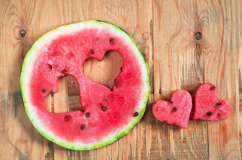 Round watermelon slice stock image. Image of water, nutrition - 76426069