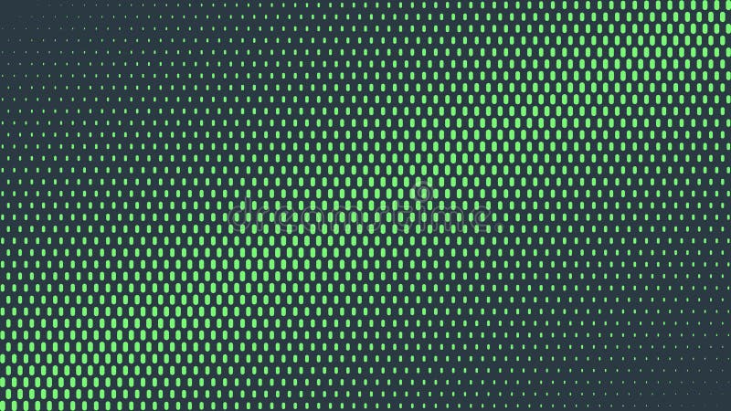 Rounded Dashes Halbtonmuster Vektor-Struktur Turquoise Abstraction lizenzfreie abbildung
