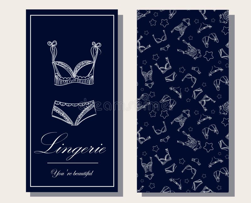 Roupa interior, sutiã e composição para seu roupa interior da empresa Roupa interior 'sexy' e elegante ilustração stock Roupa interior, sutiã e composição para seu roupa interior da empresa Roupa interior 'sexy' e elegante ilustração stock