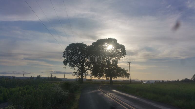 Route de campagne image stock Route de campagne image stock