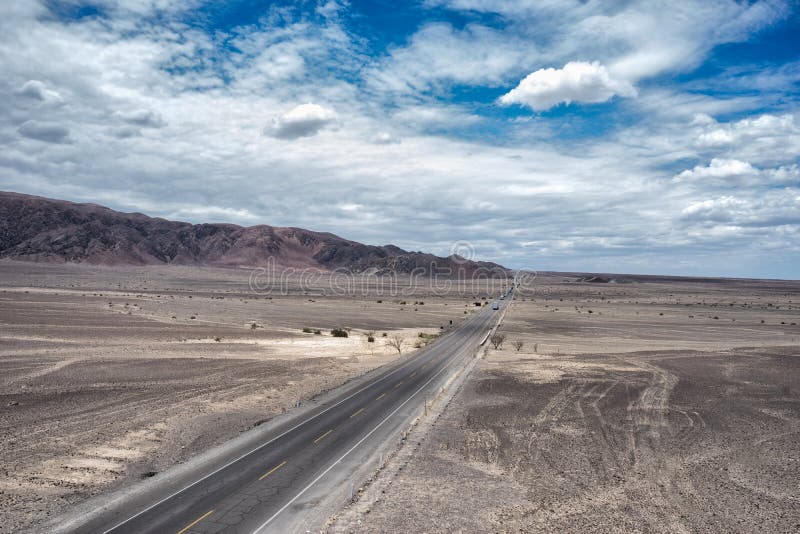 Route de désert de Nazca
