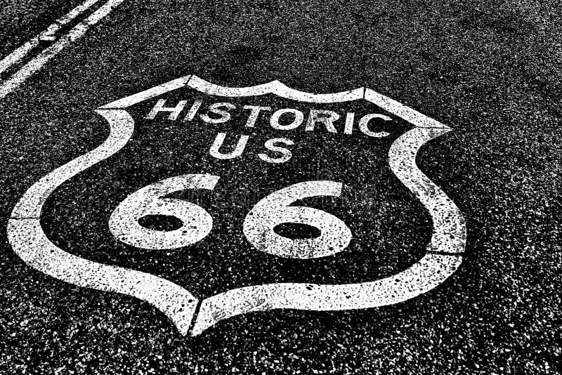American mother road Route 66 of national highway historic road. American mother road Route 66 of national highway historic road