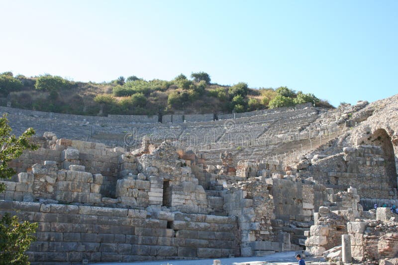 Route menant au stade d'Ephesus photographie stock libre de droits Route menant au stade d'Ephesus photographie stock libre de droits