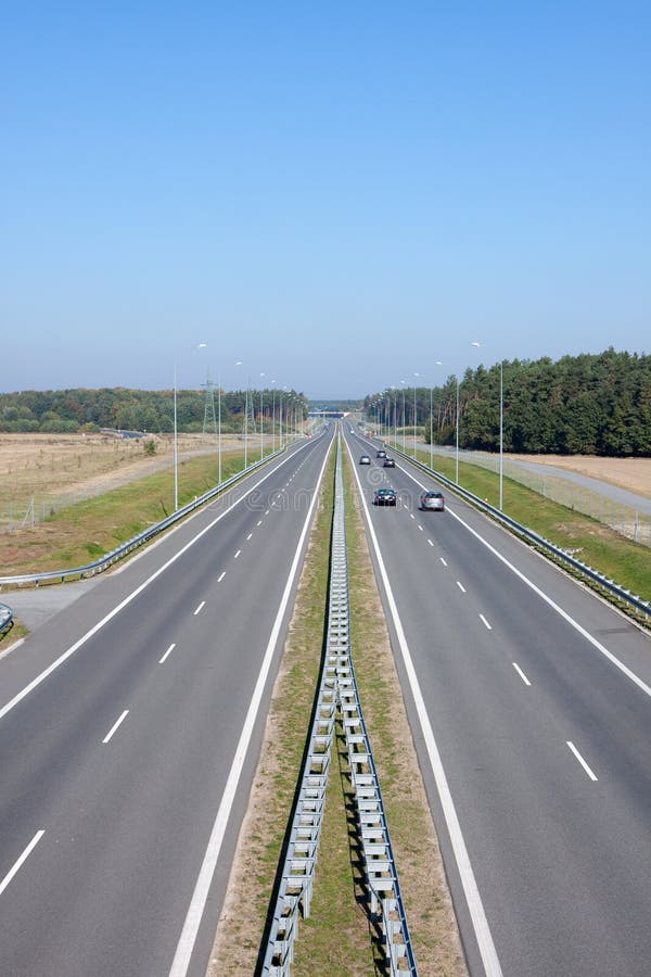 Route simple - en Pologne s 3 photographie stock Route simple - en Pologne s 3 photographie stock