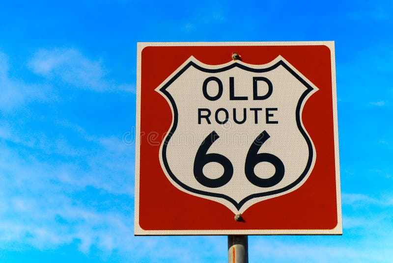Route sixty six stock image. Image of travel, historic 13143155