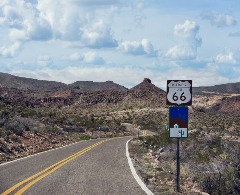 Route 66 storico in Arizona