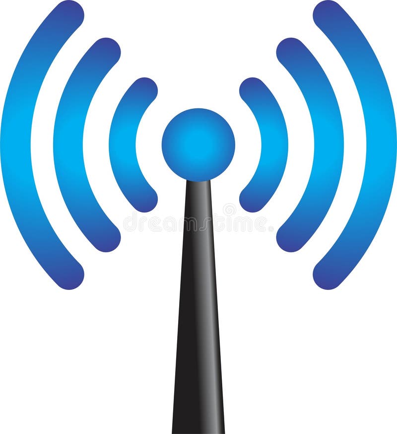 Router signal vector image royalty free illustration