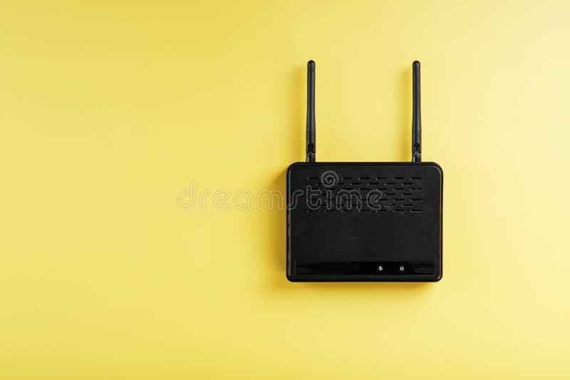 Router Wireless LAN Technology with Devices Based on IEEE 802.11 Standards on a Yellow