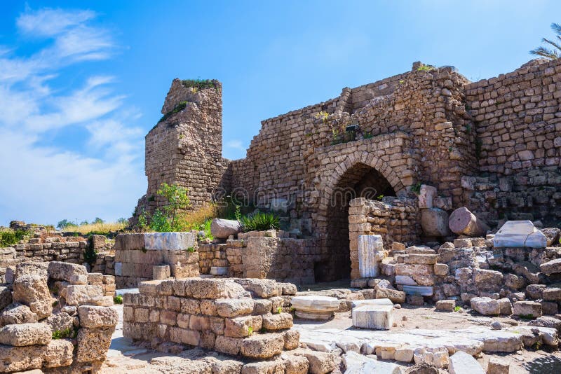 Rovine delle pareti difensive antiche fotografia stock libera da diritti Rovine delle pareti difensive antiche fotografia stock libera da diritti