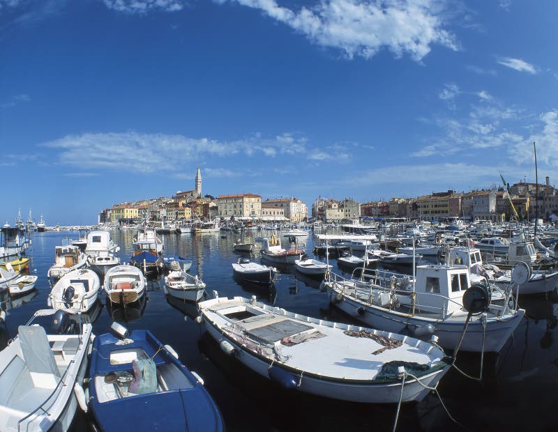 Rovinj, Croatia stock image. Image of summer, reflectance - 3433141