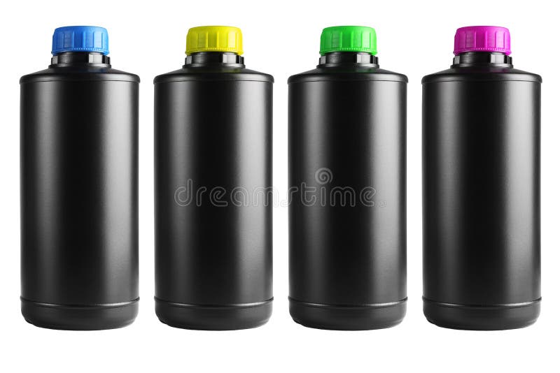Black Plastic Containers stock image. Image of color 142902353