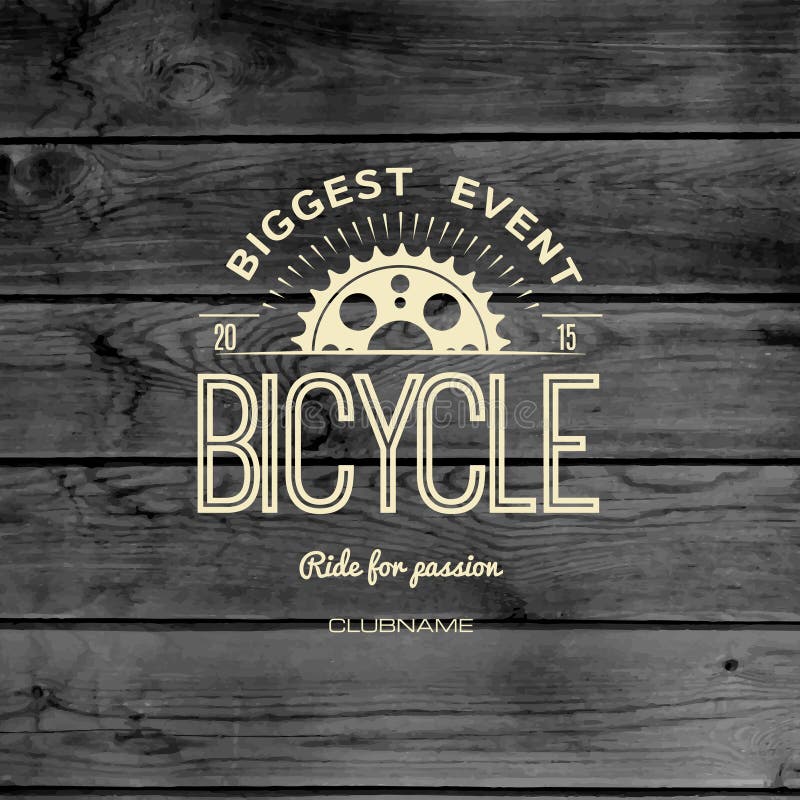 Rowerowi odznaka logowie, etykietki dla żadny i używają royalty ilustracja Rowerowi odznaka logowie, etykietki dla żadny i używają royalty ilustracja