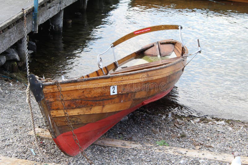 Rowing Boat at Windermere Lake District Stock Image Image of cumbria