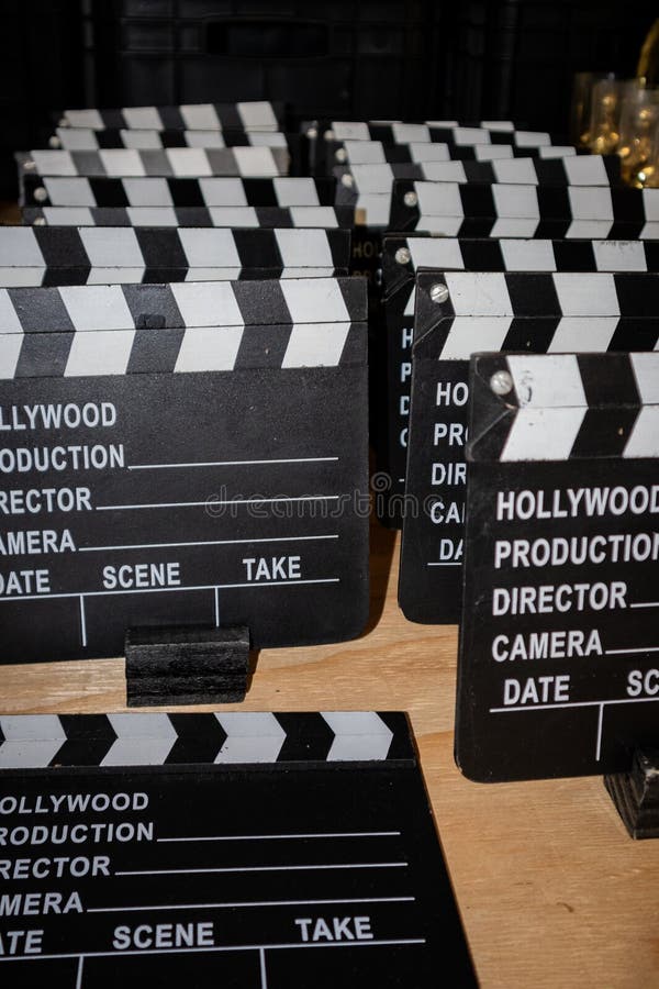 Hollywood Style Clapper Board Adult Black Hollywood Style Clapper Board Adult Black