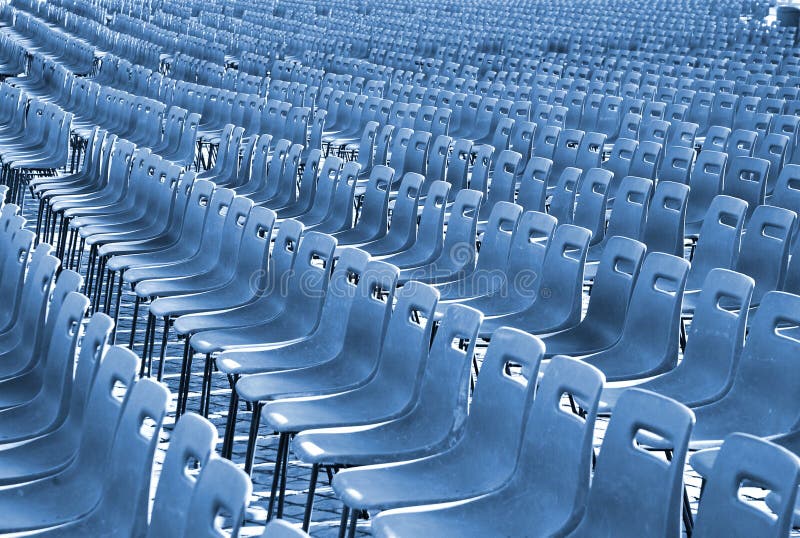 Rows Of Seats Picture. Image 4431256