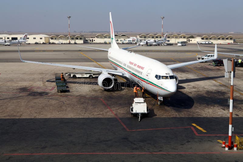 Royal Air Maroc royalty-vrije stock afbeeldingen Royal Air Maroc royalty-vrije stock afbeeldingen