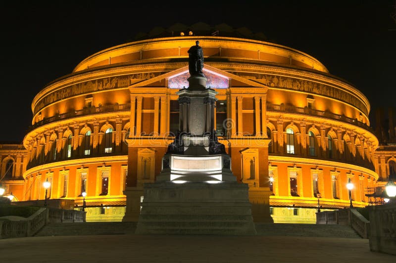 The Royal Albert Hall, built 1867-71 was built to commemorate the death of Queen Victoria's belove consort Prince Albert and is the leading classical music venue in The UK and is the home of the Proms. The Royal Albert Hall, built 1867-71 was built to commemorate the death of Queen Victoria's belove consort Prince Albert and is the leading classical music venue in The UK and is the home of the Proms.