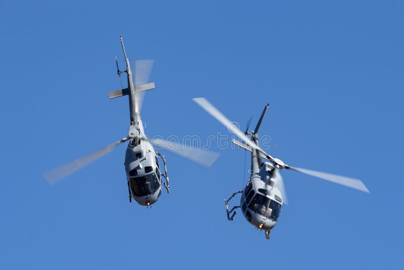 Royal Australian Navy Aerospatiale As 350b Helicopters N22 014 N22 021 Flying In Close Formation Editorial Stock Image Image Of Rotary Rotorcraft