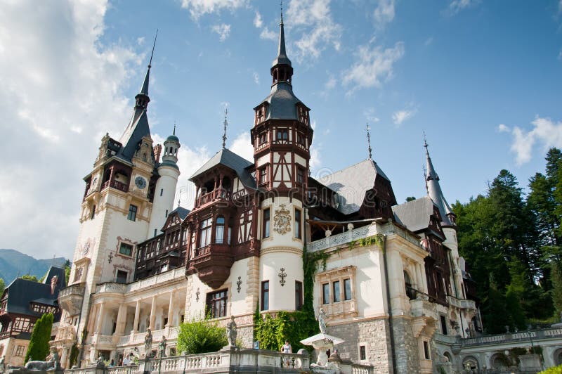 Royal castle of Peles in Romania