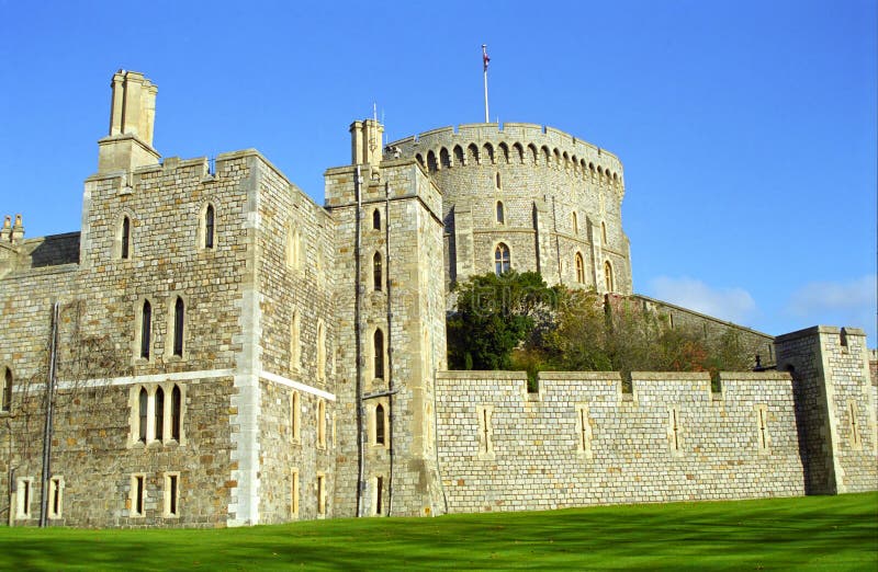 Royal Castle Windsor England Stock Image Image Of Brick