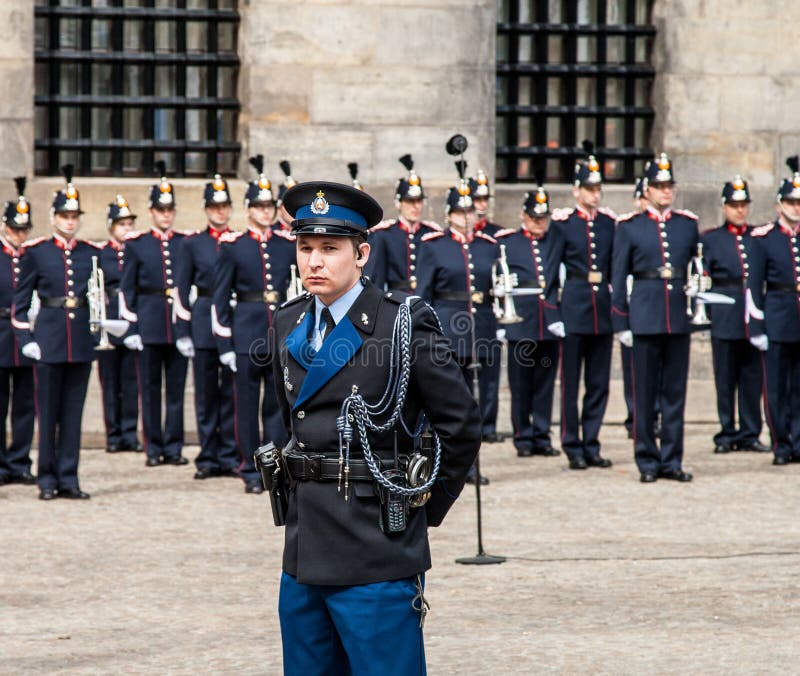 Royal Guard at Koninginnedag 2013 Editorial Stock Photo - Image of ...