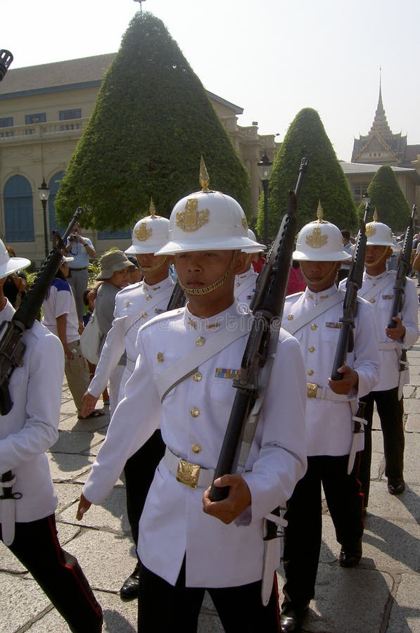 Thai army soilder. editorial image. Image of demonstration 14946800
