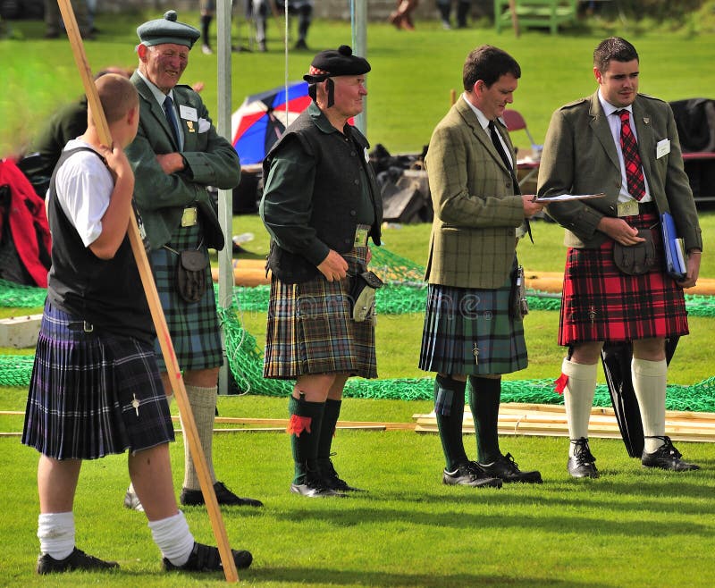 Royal Highland Games officials, Braemar