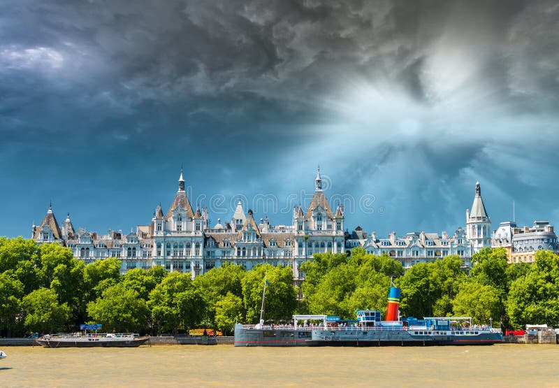 The Royal Horseguards originally built in 1884 in style of a French castle as the home of the National Liberal Club.