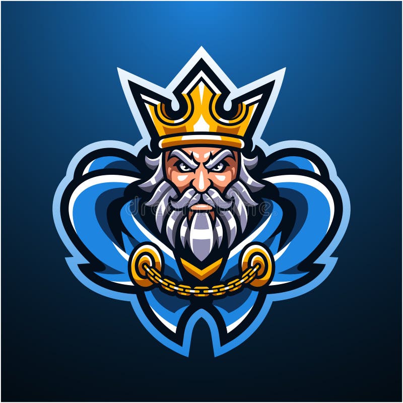 King Head Logo Design Illustration Emperor Logo Design Inspiration