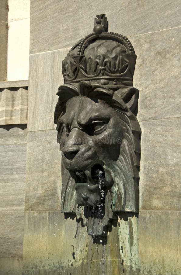 Royal Lion Statue, Hofburg Palace in Vienna Stock Image Image of
