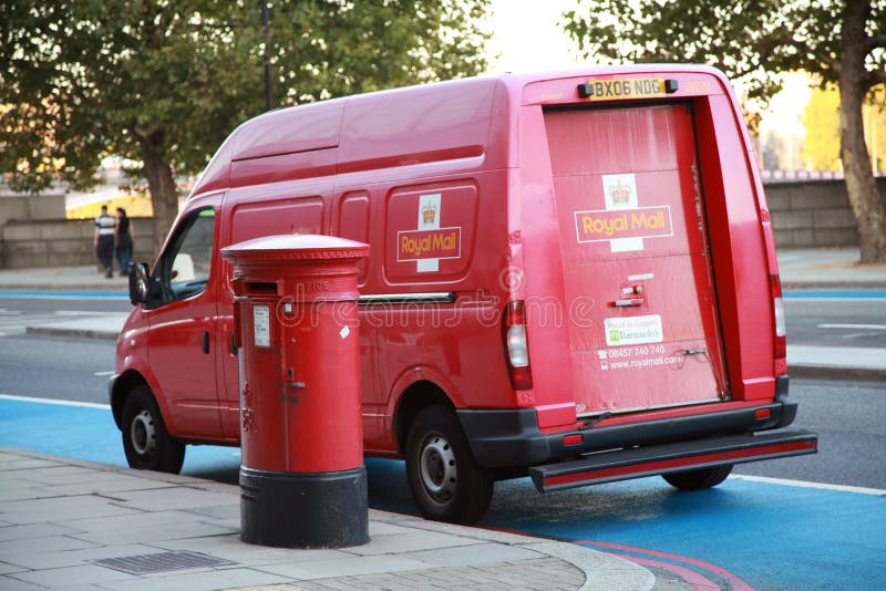 Royal mail UK editorial photo. Image of royal, email 21384246