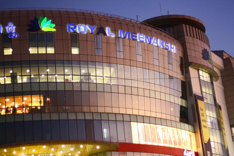 Royal Meenakshi Mall Bangalore India Editorial Stock Image Image of