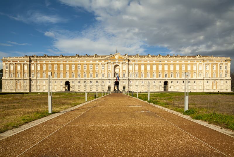 The Palace Of Caserta, A Royal Palace With An Immense Park Located In ...