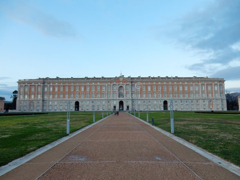 Royal Palace of Caserta - Main Facade Editorial Photo - Image of ...